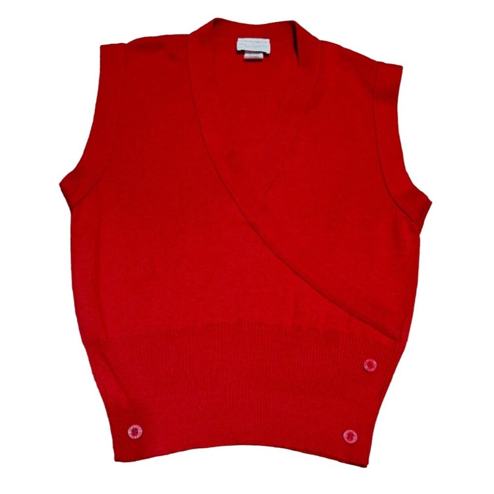 VTG AMERICAN AIRLINES SWEATER VEST SZ S USA FLIGHT ATTENDANT STEWARDRESS WOMENS